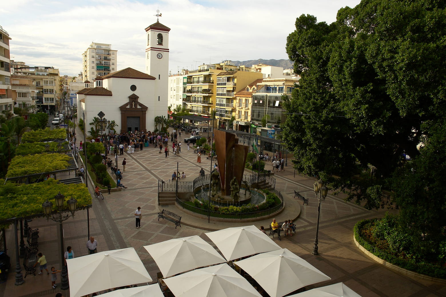Plaza-Constitucion-Centro histórico Fuengirola